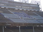 TCU Logo in Amon G. Carter Stadium