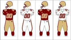 Boston College Eagles Uniform Combinations